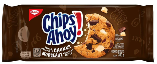 Chips Ahoy! Triple Chocolate Chunks Cookies - 251g