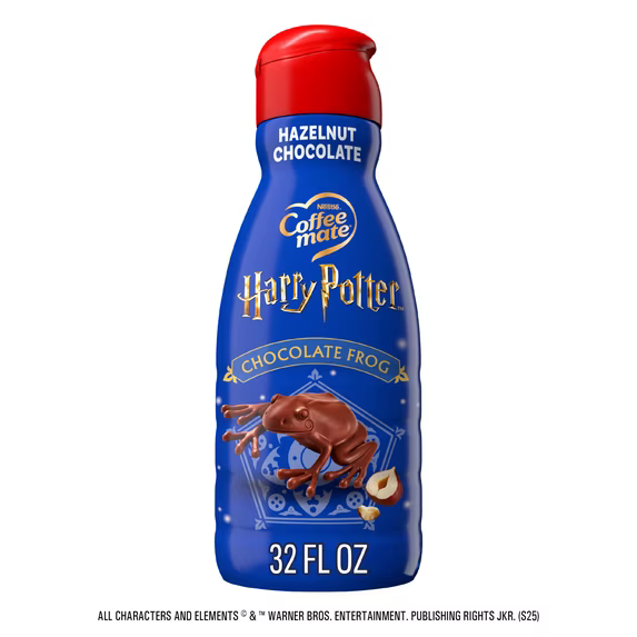 Coffee Mate Harry Potter Hazelnut Chocolate Frog Creamer - 946ml
