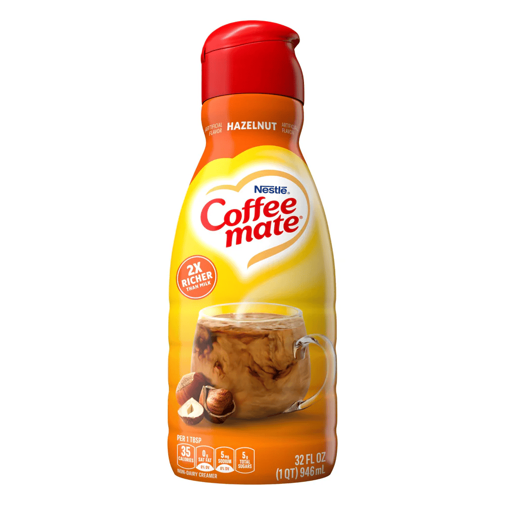 Coffee Mate Hazelnut Creamer - 946ml USA Import