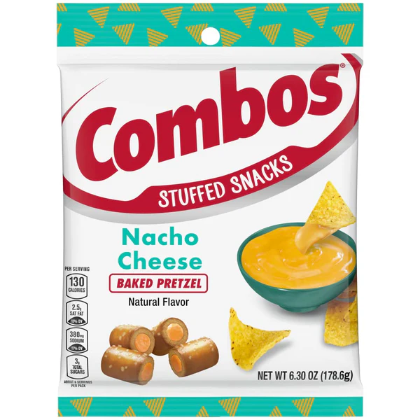 Combos Nacho Cheese Pretzel - 178g