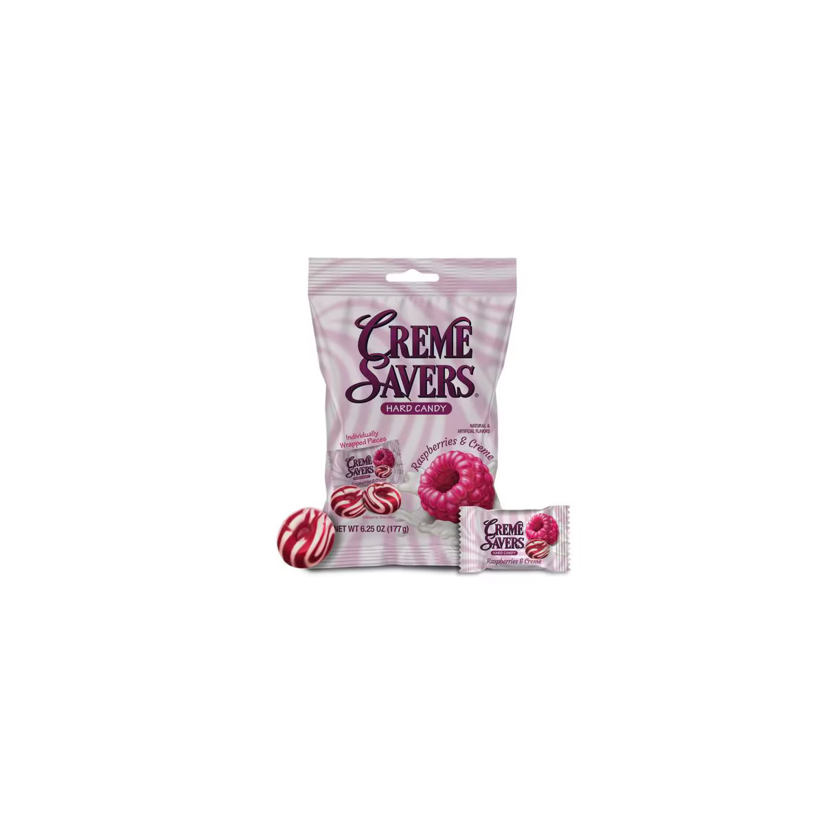 Creme Savers Raspberries & Creme - 85g