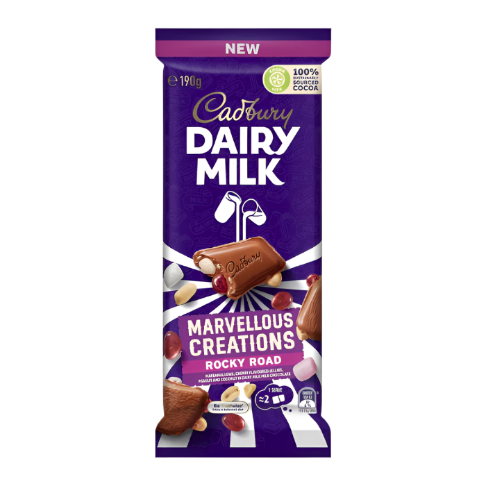 Cadbury Dairy Milk Marvellous Creations Rocky Road - 190g