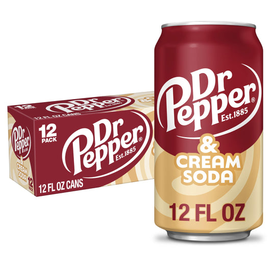 Dr Pepper Cream Soda Case - 12 x 355ml