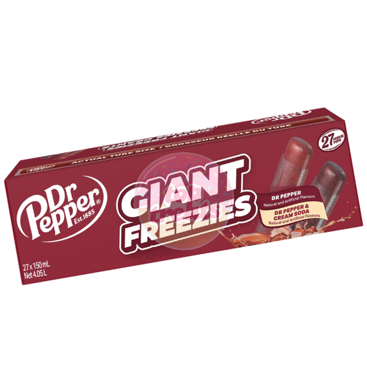 Dr Pepper Freeze Pops Full Case - 27 Freeze Pops