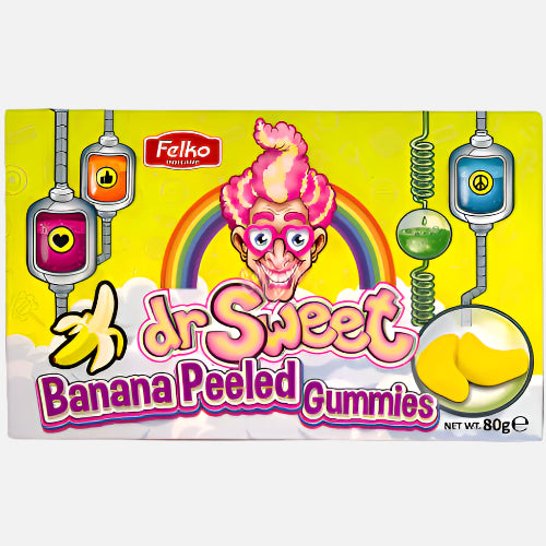 Dr Sweet Peelable Banana Gummies - 90g
