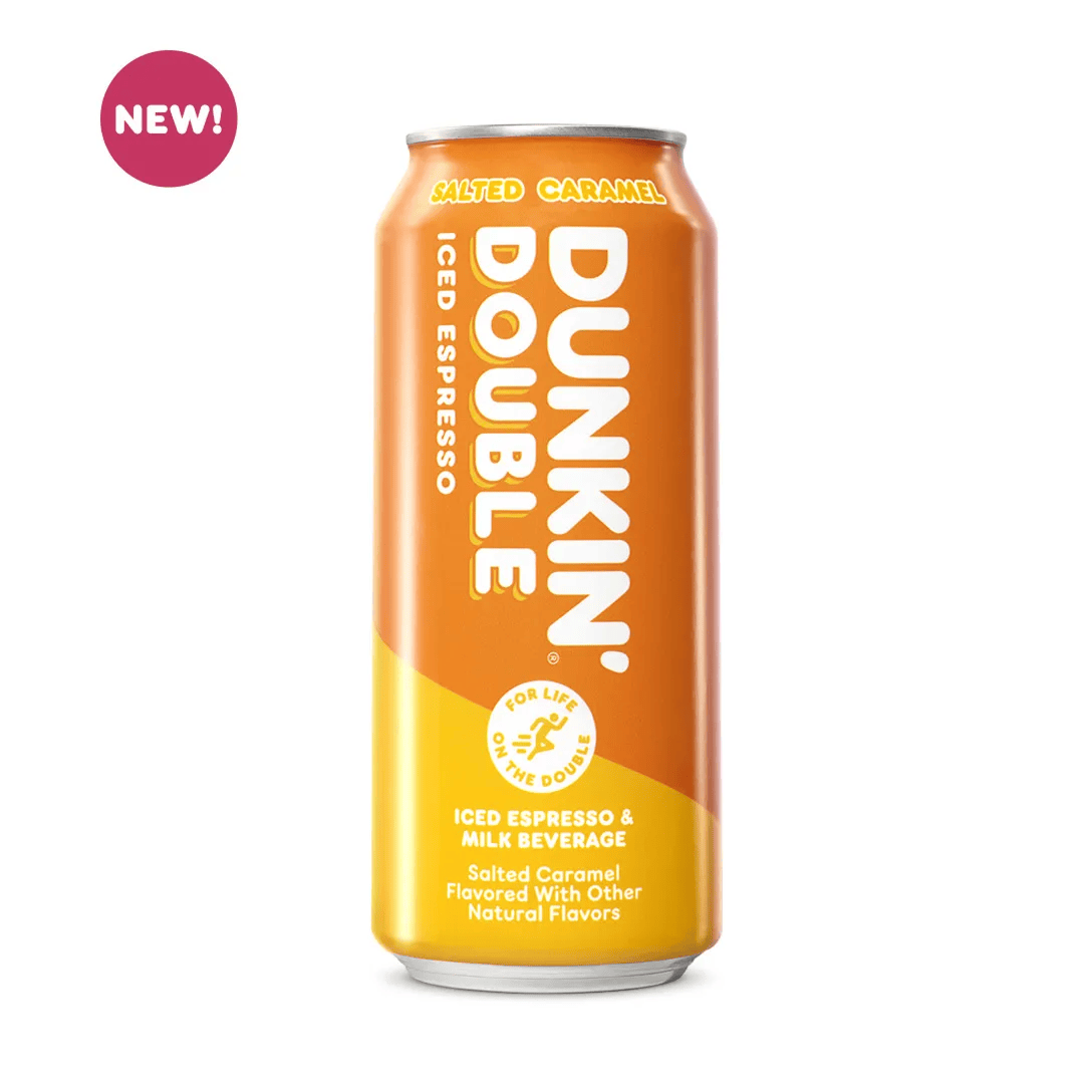 Dunkin' Double Salted Caramel Iced Coffee - 444ml