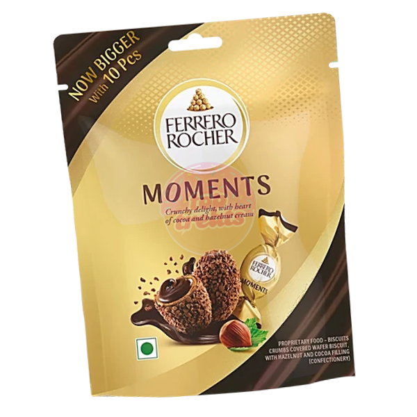 Ferrero Rocher Moments 10 Piece Pack - 58g Indian Import