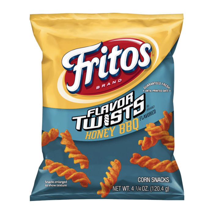 Fritos Honey BBQ Twists - 120g