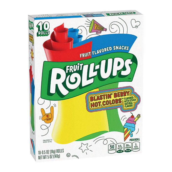 Fruit Roll Ups Blastin Berry - 141g