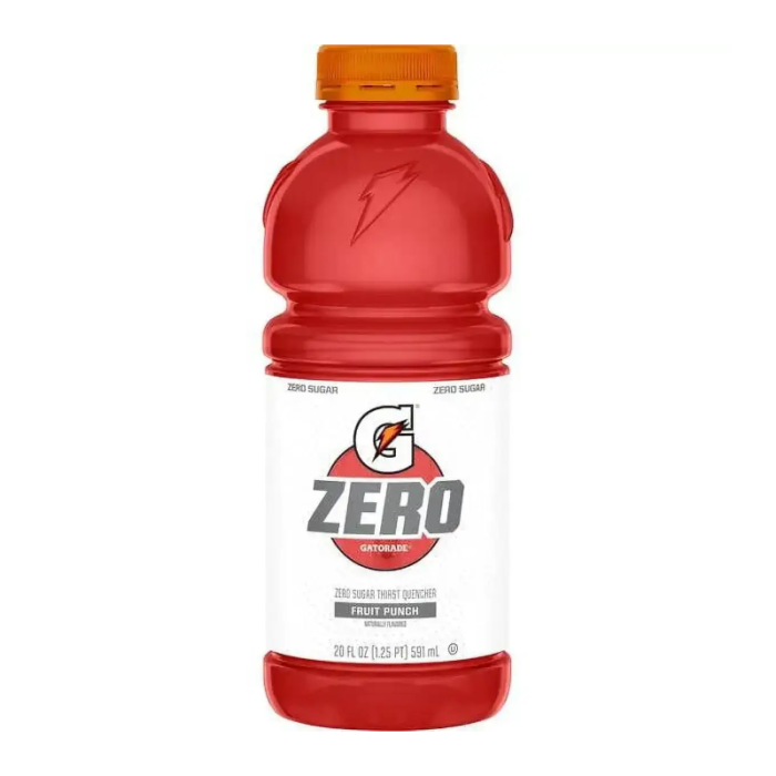 Gatorade Fruit Punch Zero Sugar - 591ml