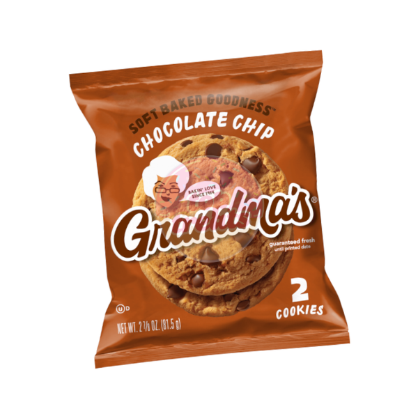 Grandmas Chocolate Chip Cookies 2 Pack - 81.5g