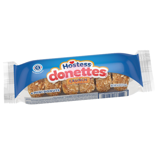 Hostess Crunch Donettes 6 Pack - 113g
