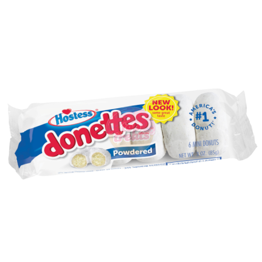 Hostess Powdered Donettes 6 Pack - 85g