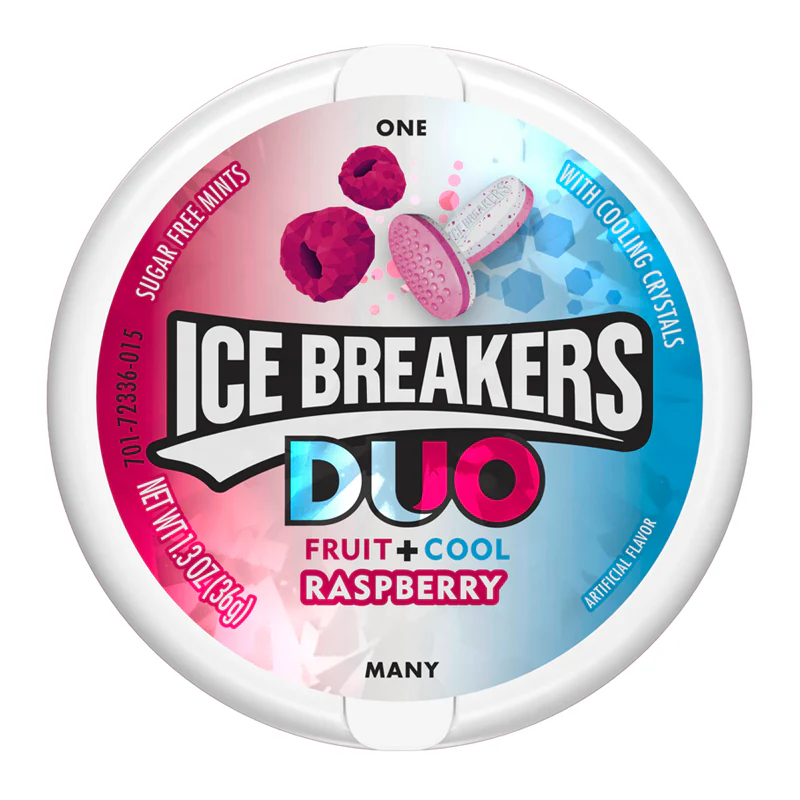 Ice Breakers Duo Raspberry - 36g