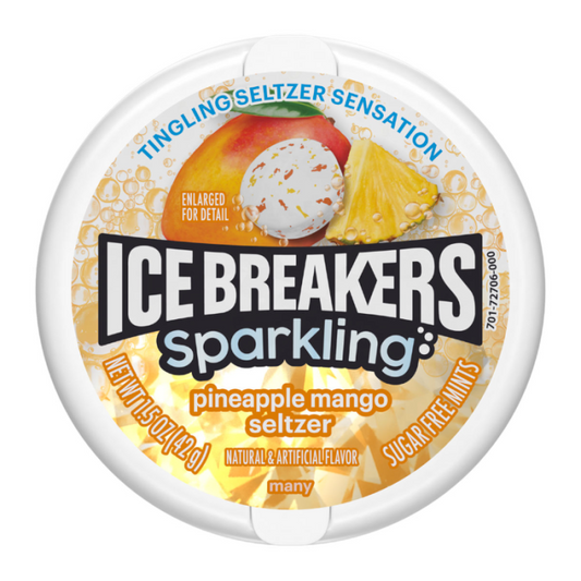 Ice Breakers Sparkling Pineapple Mango Seltzer - 42g
