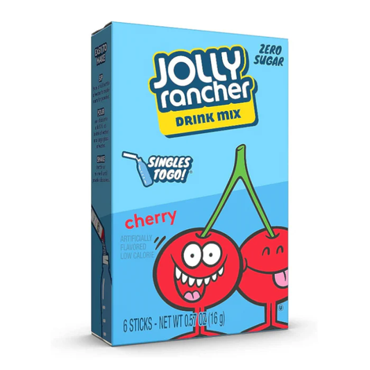 Jolly Rancher Singles to Go Cherry - 6 Sachets