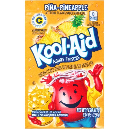 Kool Aid Pineapple Sachet - 3.9g