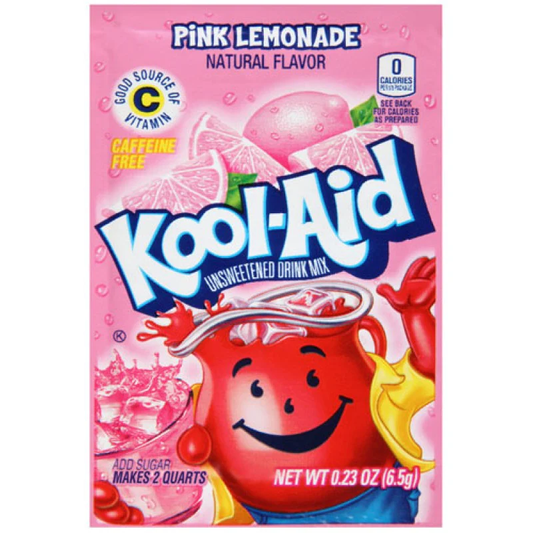 Kool Aid Pink Lemonade Sachet - 6.5g