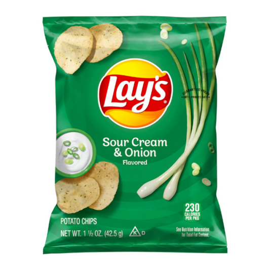Lays Sour Cream & Onion - 42.5g