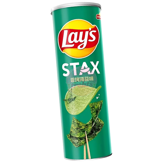 Lays Stax Roasted Seaweed - 90g