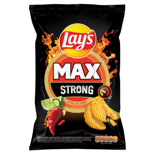 Lay Max Strong Chilli & Lime - 120g