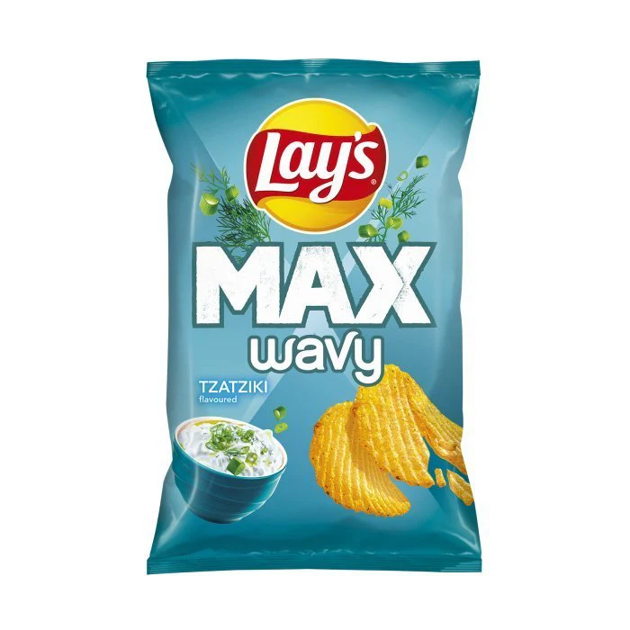 Lays Max Wavy Tzatziki - 120g