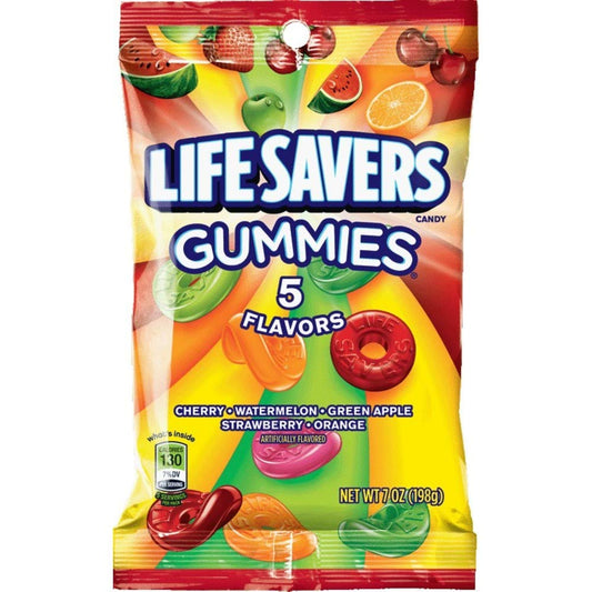 Lifesavers Gummies 5 Flavours - 198g