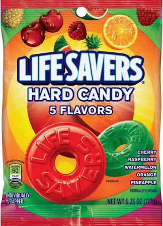 Lifesavers Hard Candy 5 Flavours - 177g