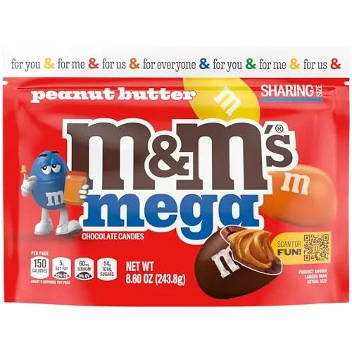 M&M's Mega Peanut Butter - 243g