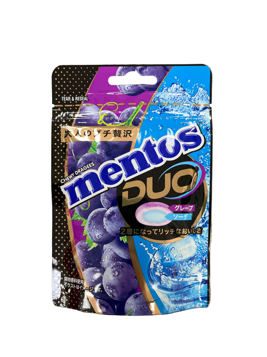 Mentos Duo Grape & Soda - 45g