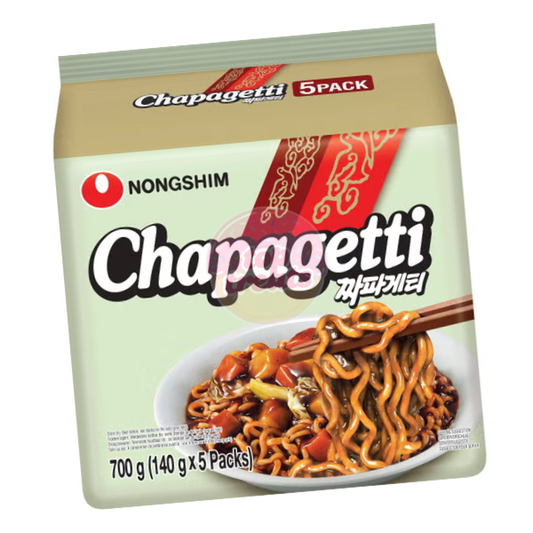 Nongshim Chapagetti Noodles 5 Pack - 5 x 140g