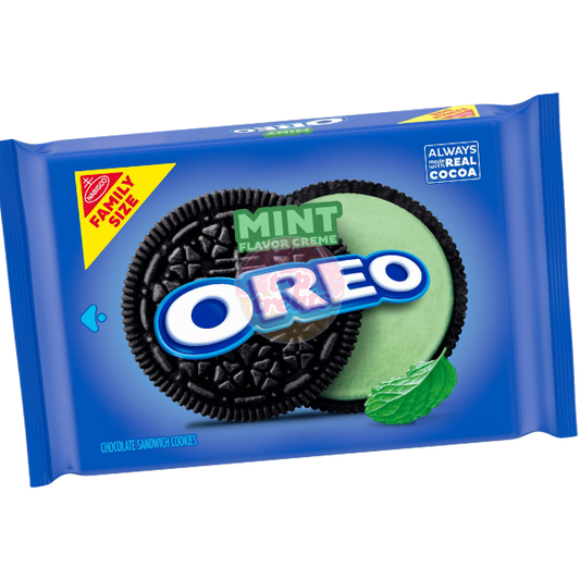 Oreo Mint Creme Family Size - 530g