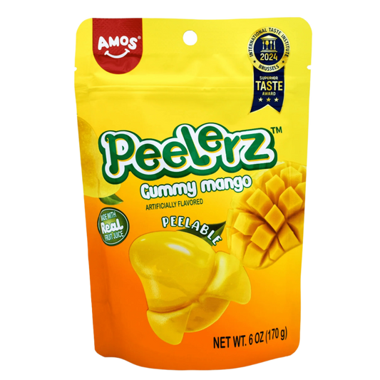 Amos Peelerz Peelable Mango Gummies