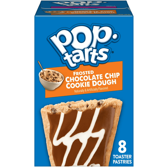 Pop Tarts Frosted Chocolate Chip Cookie Dough 8 Pack - 384g USA Import