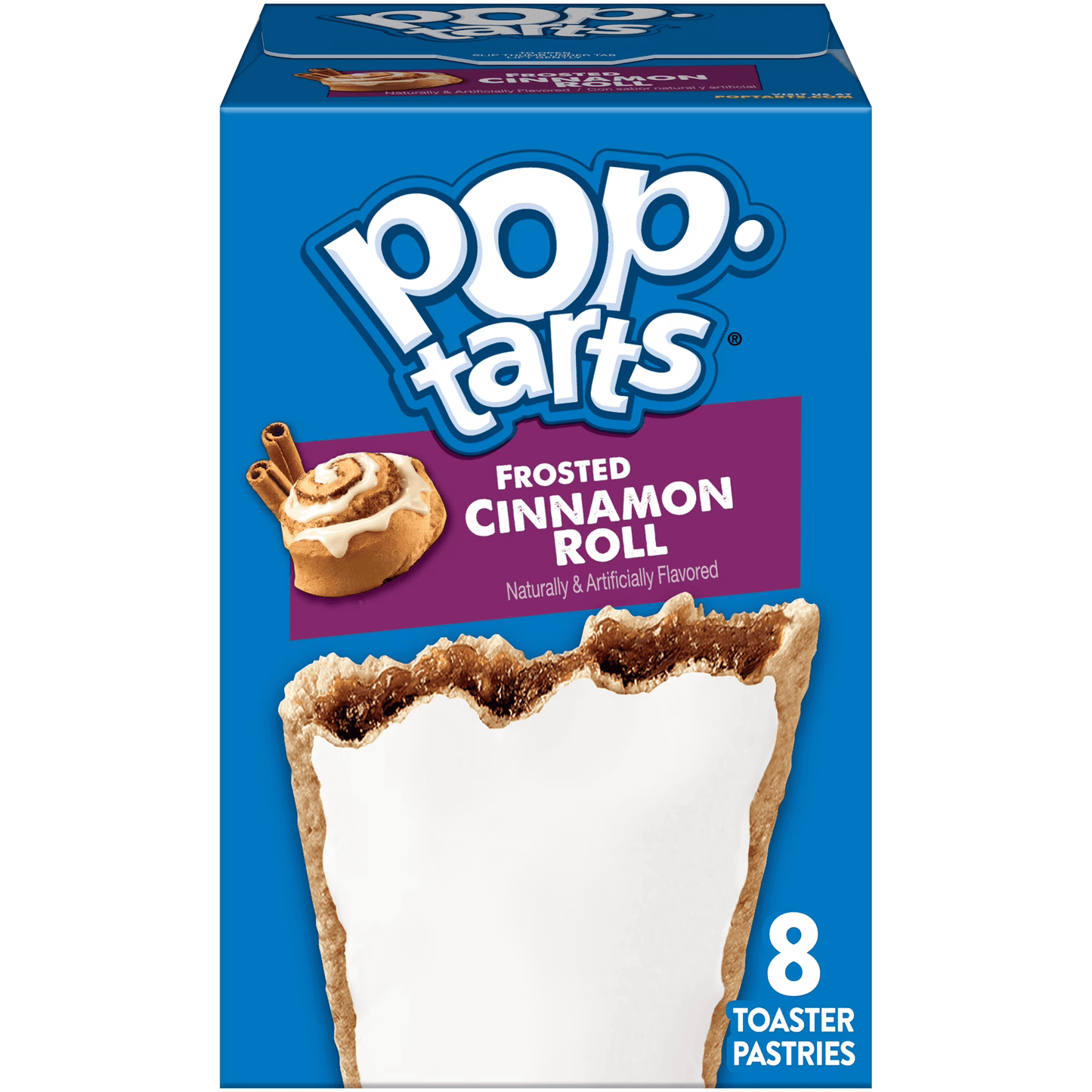 Pop Tarts Frosted Cinnamon Roll 8 Pack - 384g USA Import