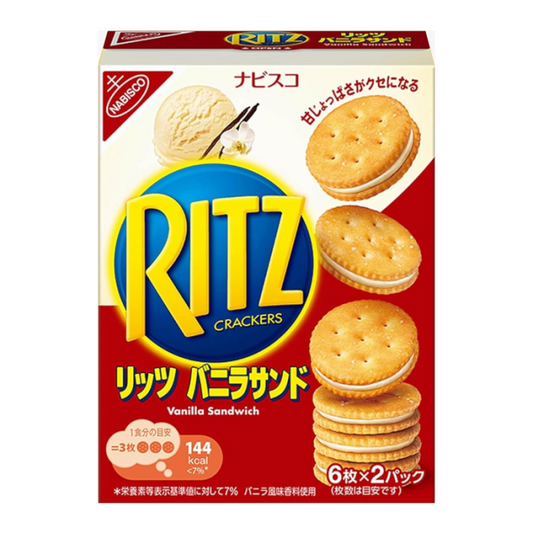 Ritz Vanilla Sandwich Crackers - 106g