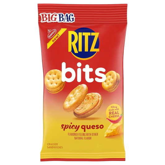 Ritz Bits Spicy Queso Sandwich Crackers - 85g