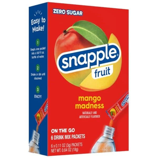 Snapple Mango Madness Singles to Go - 6 Sachets