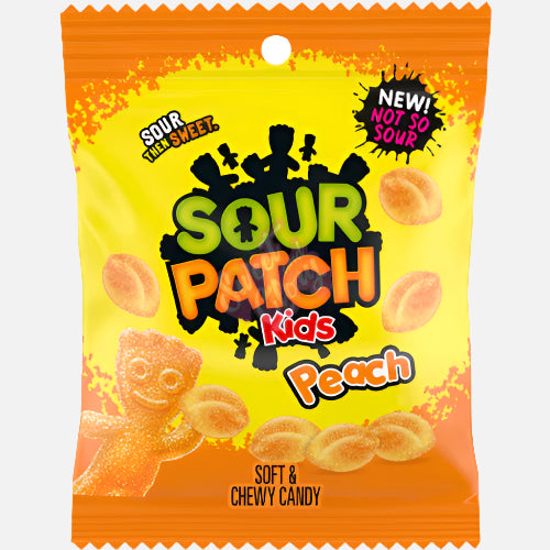 Sour Patch Kids Peg Bag - Peach