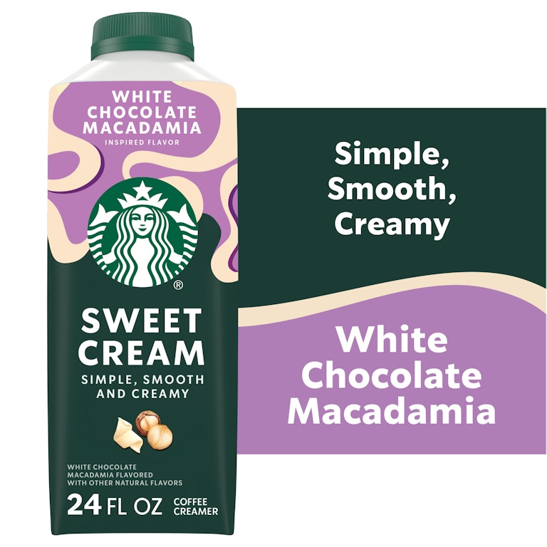 Starbucks White Choc Macadamia Sweet Creamer - 710ml USA Import