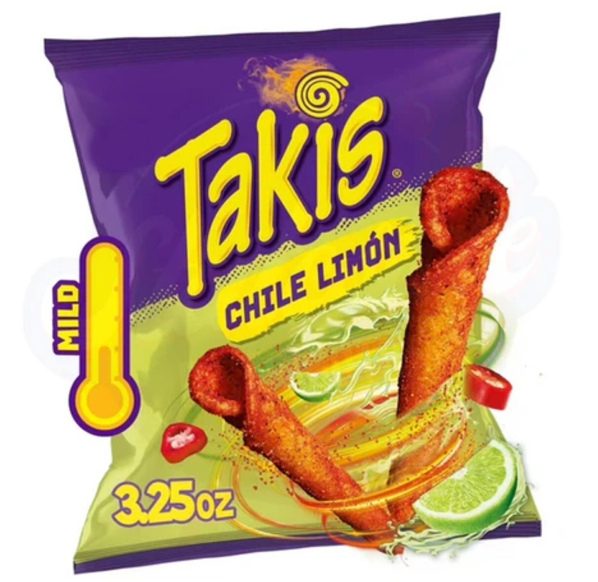 Takis Chile Limon - 92.3g USA Import