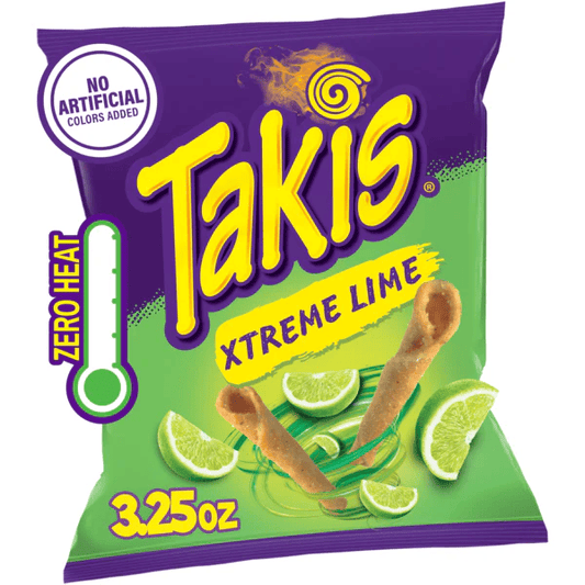 Takis Xtreme Lime - 92.3g USA Import