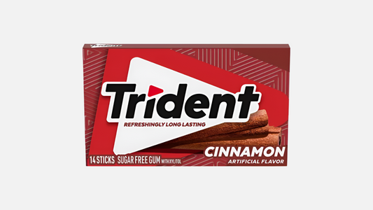 Trident Chewing Gum - Cinnamon