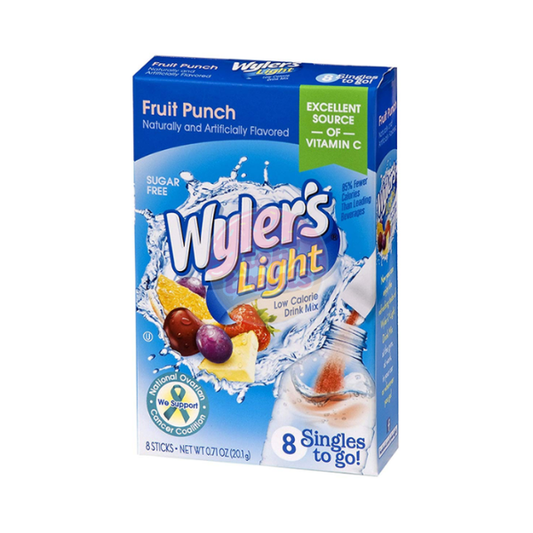 Wyler's Light Fruit Punch Singles to Go - 6 Sachets
