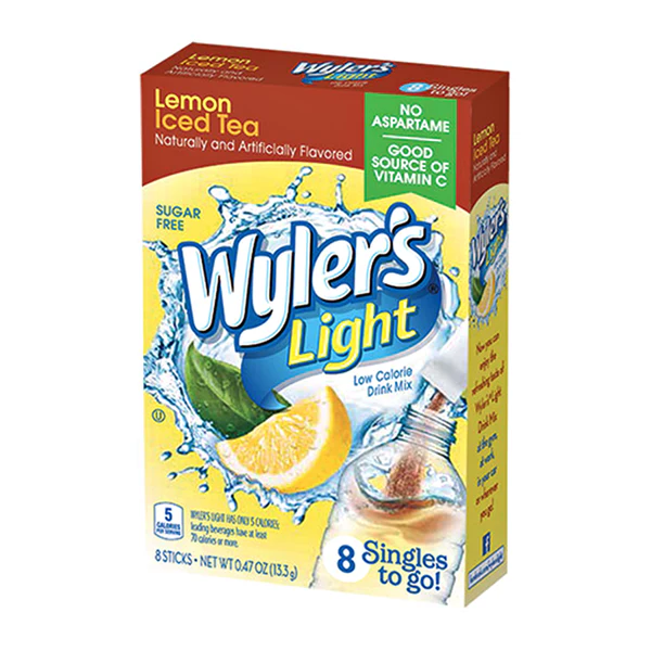 Wyler's Light Lemon Iced Tea Singles to Go - 6 Sachets
