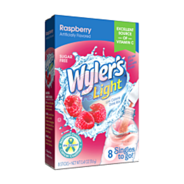 Wyler's Light Raspberry Singles to Go - 6 Sachets
