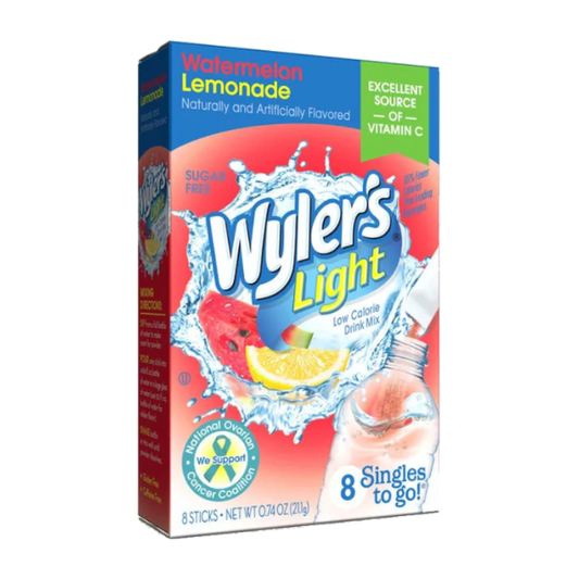 Wylers Light Watermelon Lemonade Singles to Go - 6 Sachets
